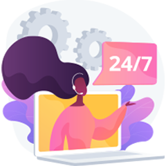 24/7 Dedicated Support 24/7 Dedicated Support