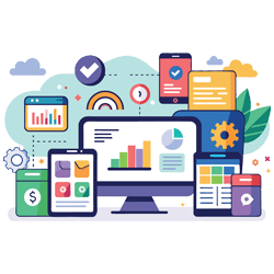 Business Applications (ERP, CRM, HRMS, PMS) Business Applications (ERP, CRM, HRMS, PMS)